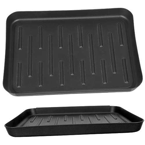 WHAMVOX 2pcs Shoe Tray Bonsai entryway Shoes Trays Shoe Boot Tray pet Food mat Tray Boot Organizer Boot mat Versatile Storage Tray rain Boots mat Shoe mat Tray Plastic Indoor Plant