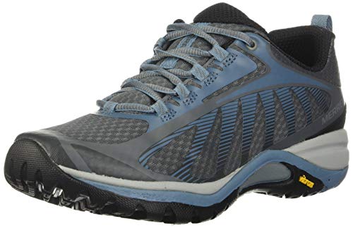 Merrell womens Siren Edge 3 Hiking Shoe, Rock/Bluestone, 8 US
