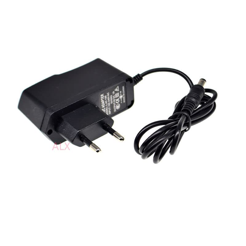 DC 9V1A 9V 1A Power Supply Adapter EU Plug 100V-240V 220V AC to DC Converter 1000MA 5.5 * 2.1MM 5.5MM*2.5MM for ARDUINO UNO R3