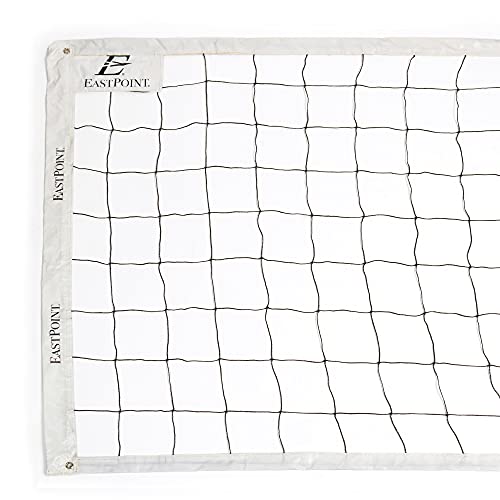 EastPoint Sports Replacement Volleyball Net with High Strength Cable, Reinforced Side Tapes, and Weather Resistant Material - Poles Not Included, Original Version