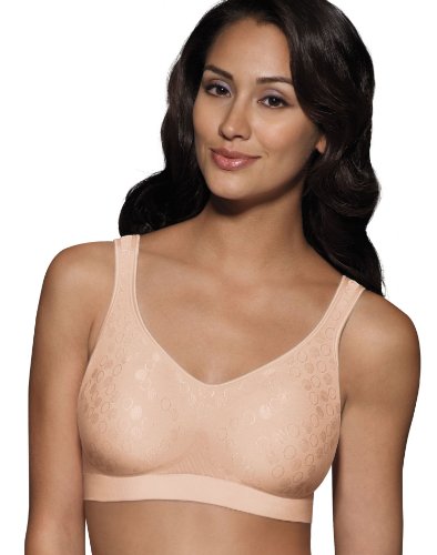 Bali womens Comfort Revolution Shaping Wirefree Df3488 bras, Nude Pattern Dot, Small US