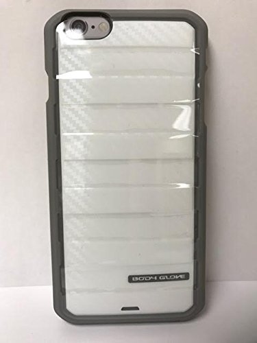 Body Glove Rise Phone Case for Apple iPhone 6 Plus/6s Plus,White and Gray