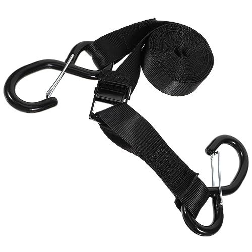 VALICLUD Packing Belt Polyester Ropes with Hooks Bungee Cord Straps Polyester Cords for Fixing London Souvenir Black Luggage Cycling Bike Cargo Fixing Rope Tighten The Belt Metal Motorcycle