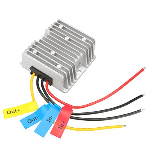 uxcell Waterproof DC 36V (30V-60V) to DC 12V 10A 120W Car Power Supply Module Voltage Converter Regulator Electronic Transformer