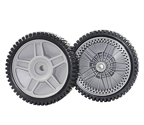 Antanker Lawn Mower Wheels for Husqvarna AYP 581009202 193912X460, Drive Wheel 8 Inch Replaces for Craftsman 917376161, HU 7021RES Self Propelled Mower, Front Wheels 2 Pack