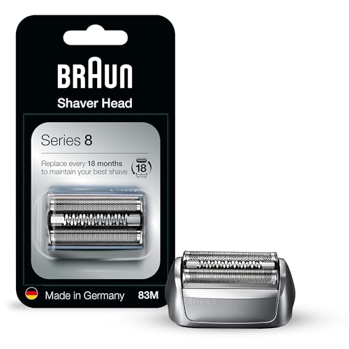 Braun Series 8 Electric Shaver Replacement Head - 83M - Compatible with Electric Razor 8370cc, 8340s, 8350s
