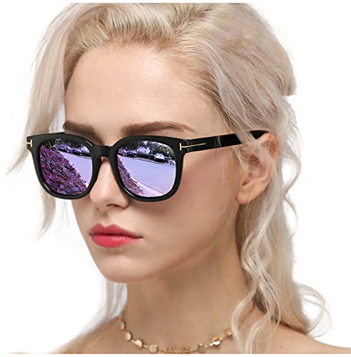 Myiaur Fashion Sunglasses for Women Polarized Driving Anti Glare UV Protection Stylish Design