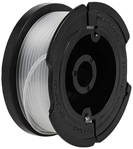 Black+Decker Trimmer Line Replacement Spool, Autofeed 30 ft, 0.065-Inch, 2-Pack (AF-100-2)