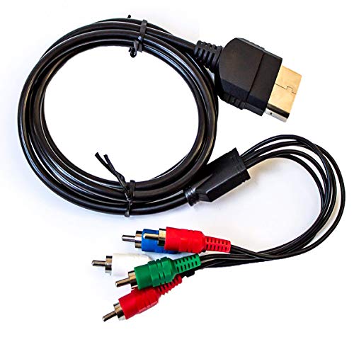 OBTANIM 5.9 ft AV Audio Video Cable HDTV High-Definition Component Cable for Xbox