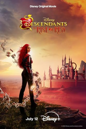 LNASI Descendants - The Rise of Red TV Series Poster Home Decor 16x24, Unframed