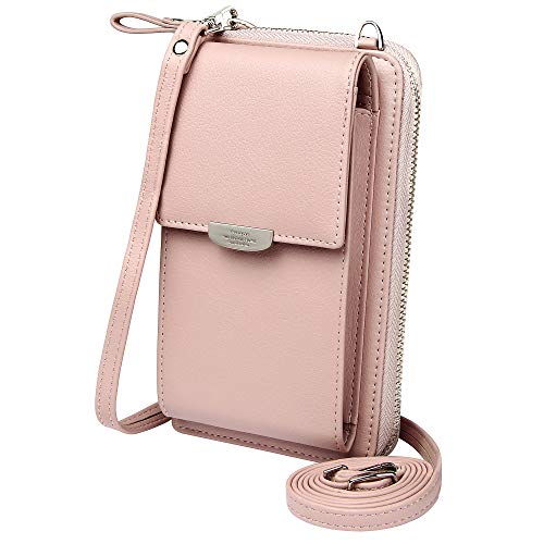 KUKOO Small Crossbody Bag Cell Phone Purse Wallet with Credit Card Slots for Women