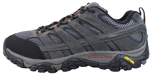 Merrell Men's Moab 2 Vent Hiking Shoe, Beluga, 11 2E US