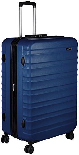 Amazon Basics 28-Inch Hardside Spinner, Navy Blue