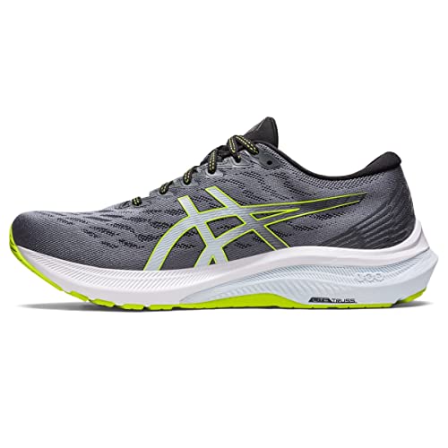 ASICS Men's GT-2000 11 Running Shoes, 11.5, Metropolis/Lime Zest