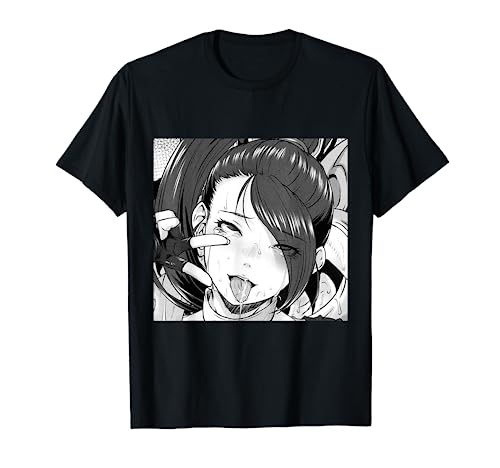 Ecchi Otaku Hentai Waifu Ahegao Girl Manga Anime T-Shirt