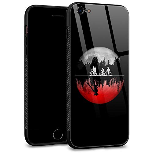 ZHEGAILIAN Case Compatible with iPhone 6S Case,Case for iPhone 6 Case, Plexiglass Back Shell Pattern Designed with Soft TPU Bumper Case for iPhone 6/6S Case -Bicycle Monster