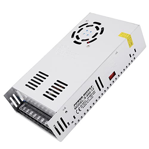 DC 12V 50A 600W Power Supply Adapter Transformer Switch AC 110V / 220V to DC 12V 20amp Switching Converter LED Driver for LED Strip Light CCTV Camera Security System Radio,Computer Project,3D Printer