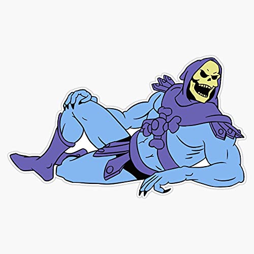 Sexy Skeletor Bumper Sticker Window Vinyl Decal 5'