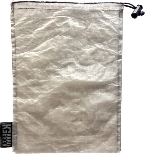 Ultralight Dyneema Stuff Sack - Cuben Fiber Bag, Backpacking bag, Draw String Cord, Light Weight Camping