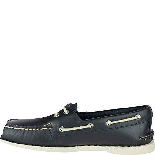 Sperry Men's Authentic Original 2-Eye Boat Shoe, Navy, 8.5 M US
