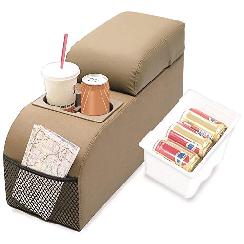 Rampage Vinyl Padded Floor Mounted Console | Spice Denim | 32017 | Fits 1976 - 1983 Jeep CJ & Wrangler YJ