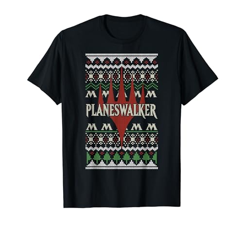 Magic: The Gathering Planeswalker Ugly Sweater Style T-Shirt