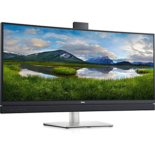 Dell C3422WE 34.1' QHD Wide 1440p WQHD Curved Screen Edge WLED LCD Monitor - 21:9 - Platinum Silver