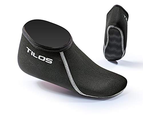 Tilos 3mm Neoprene Socks - Hypoallergenic, Non-Slip, Durable Water Socks for Diving, Snorkeling, Water Aerobics & More