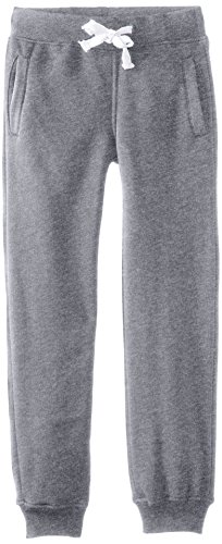Southpole boys Little Active Basic Fleece Jogger athletic pants, Heather Grey, 14-16 US