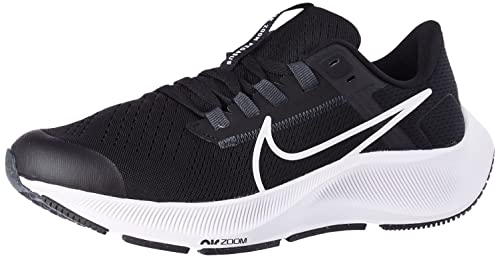 Nike Boy's Air Zoom Pegasus 38 (Little Kid/Big Kid) Black/White/Anthracite/Volt 7 Big Kid M