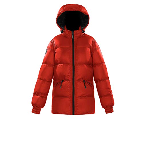 Triple F.A.T. Goose Adena Womens Puffer Down Jacket | 750 Fill Power (Red, Medium)