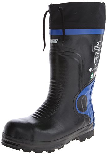 VIKING Women's VW88 Ultimate Construction Boot, Black/Blue - 9