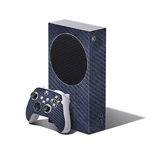 MIGHTY SKINS Carbon Fiber Skin Compatible with Xbox Series S Bundle - Charcoal Lattice | Protective, Durable Textured Carbon Fiber Finish | Easy to Apply | Made in The USA