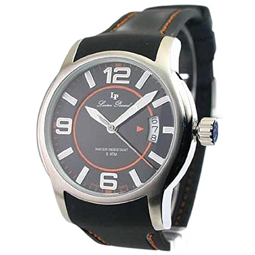 Lucien Piccard 28163OR Men's Rubber Strap Date Watch