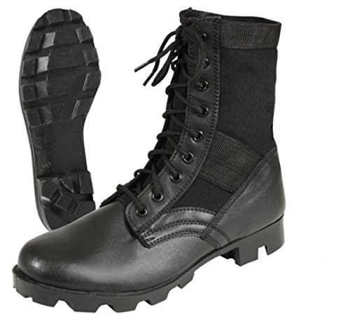 Rothco G.I. Type Black Steel Toe Jungle Boot, 10