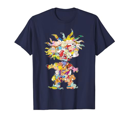 Nickelodeon 90s Nick Chuckie Character Silhouette T-Shirt T-Shirt