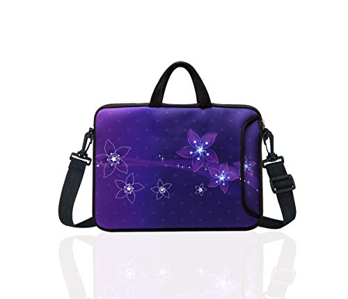 12.5-Inch Laptop Shoulder Bag Sleeve Case With Handle For 11.6' 12' 12.2' 12.5' Netbook/Macbook Air Pro (Purple)