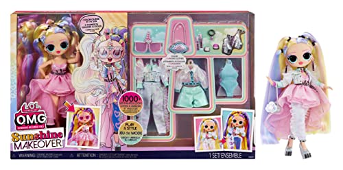 L.O.L. Surprise! LOL Surprise OMG Sunshine Color Change Stellar Gurl Fashion Doll with Color Change Hair and Fashions and Multiple Surprises – Great Gift for Kids Ages 4+