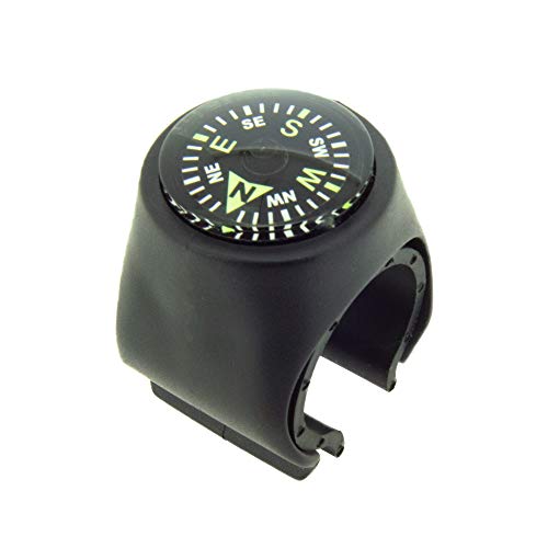 Sun Company Clip-On Compass for Bikes | Handlebar Compass for Bicycle, Motorcycle, ATV, or Snowmobile