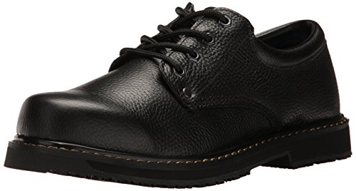 Dr. Scholl's Shoes Men's Harrington II Work Shoe, Black, 14 US