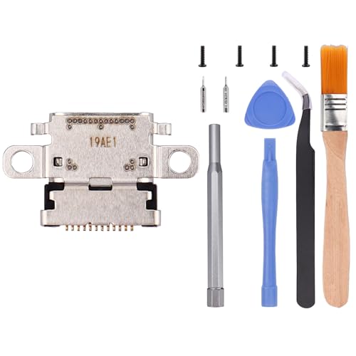 IKPEK 1Pcs USB C Type-C SYNC & Charging Port Replacement for Nintendo Switch Lite Charge Socket Port HDH-001