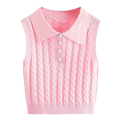 Vest Women Sleeveless V Neck Plaid Sweater for Office and Daily Fashion Office Daily Top Thanksgiving Black