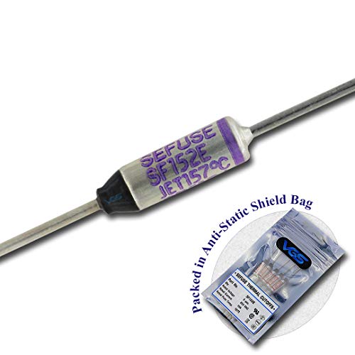 5 PCS SF152E SEFUSE Cutoffs NEC Thermal Fuse 157 C 157 Degree 10A 250V new