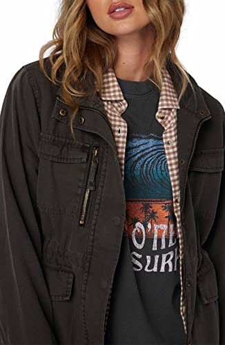 O'NEILL Womens California Jacket, Washed Black, M