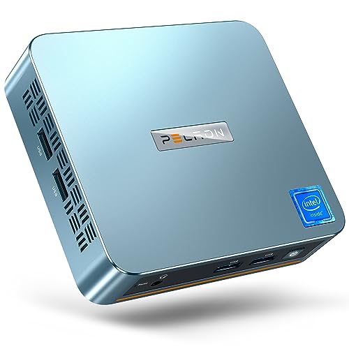 PELADN Mini PC,MiniPC Intel 11th Gen N5095 (up to 2.9GHz) Win11 Pro, 8GB DDR4 RAM, 256GB SSD, 4K HD, BT4.2, Dual HDMI, WiFi 2.4G/5G, Gigabit Ethernet. Small Desktop PC WI-4