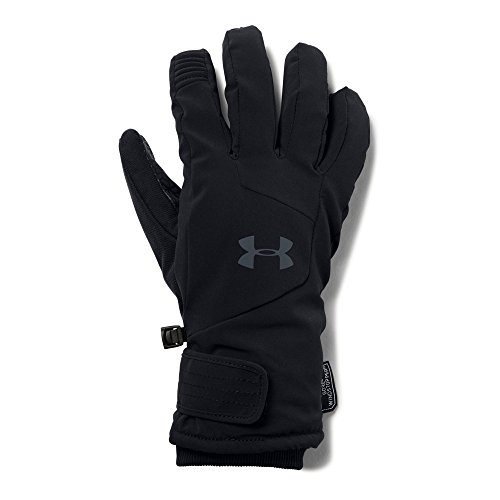 Under Armour Men's Storm Windstopper 2.0 Gloves, Black (001)/Stealth Gray , Large