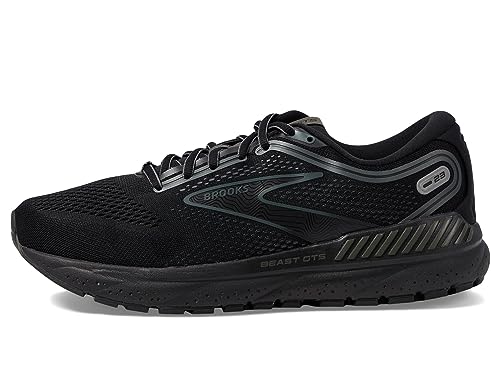 Brooks Men’s Beast GTS 23 Supportive Running Shoe - Black/Gunmetal - 12 Medium