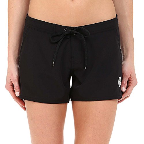 Body Glove Women's Standard Smoothies Black's Beach Solid 4' Vapor Boardshort, Large