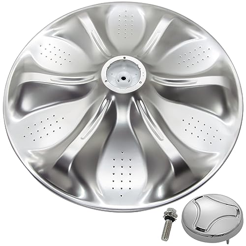 AGZ72909711 Washplate Pulsator Assembly With 5006EA3009B Washer Pulsator Cap, Compatible with Kenmore, LG Washer, Replaces AP6800730, AGZ72909702, 4873462, AGZ72909703