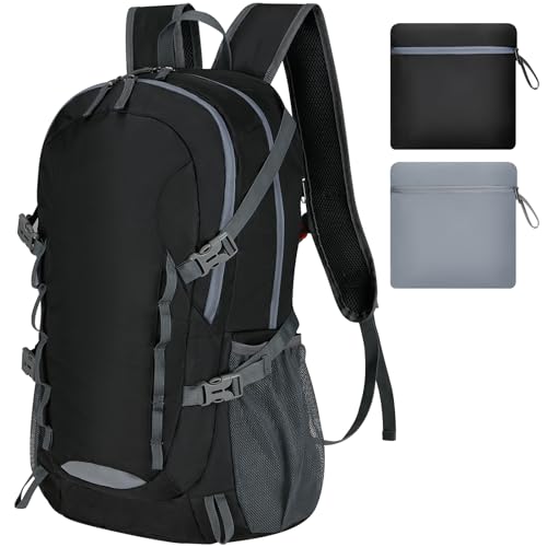 TREKKIN PLUS 40L Lightweight Packable Travel Hiking Backpack Waterproof Camping Daypack